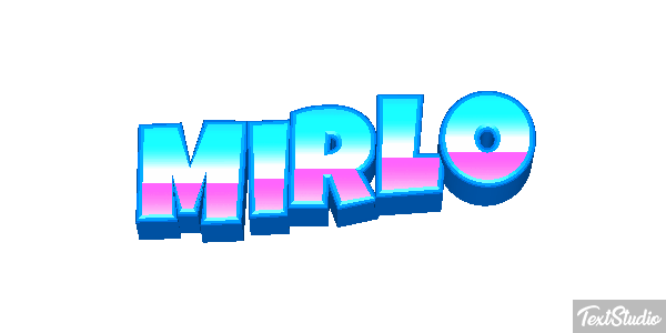 Mirlo Efecto de texto