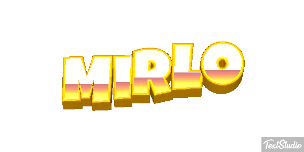 Mirlo Efecto de texto