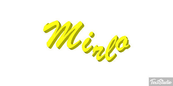 Mirlo Efecto de texto