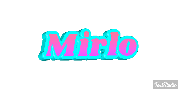 Mirlo Efecto de texto