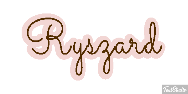 Ryszard Efekt tekstowy