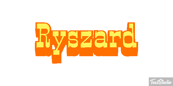 Ryszard Efekt tekstowy