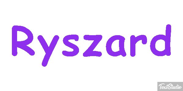 Ryszard Efekt tekstowy