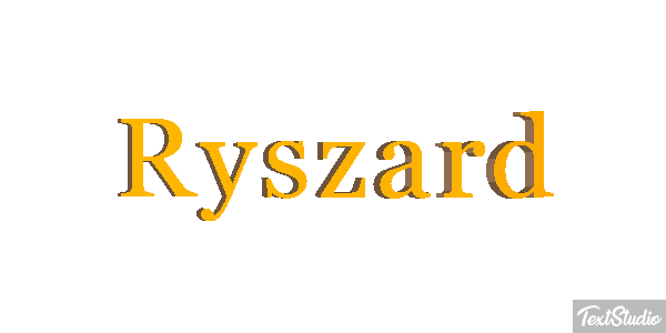 Ryszard Efekt tekstowy