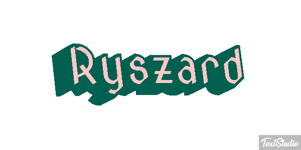 Ryszard Efekt tekstowy