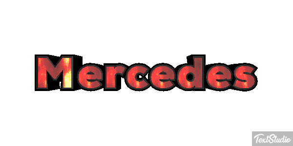 Mercedes Effet de texte