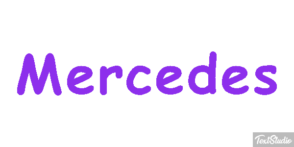 Mercedes Effet de texte