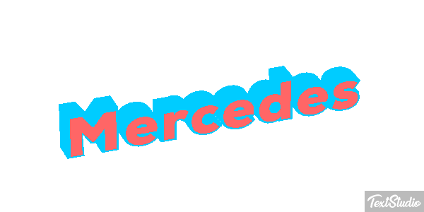 Mercedes Effet de texte