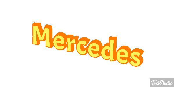 Mercedes Effet de texte