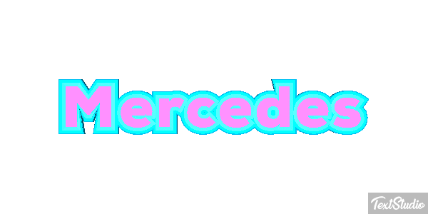 Mercedes Effet de texte