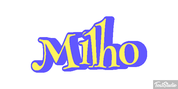 Milho Efecto de texto