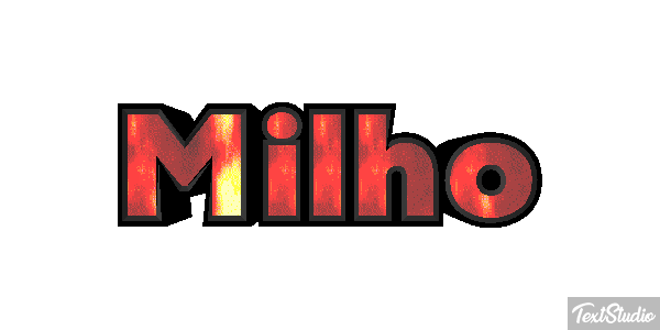 Milho Efecto de texto