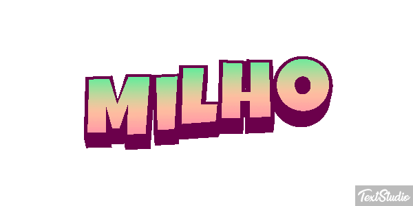 Milho Efecto de texto