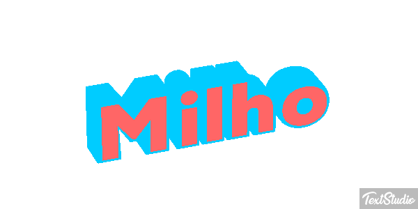 Milho Efecto de texto