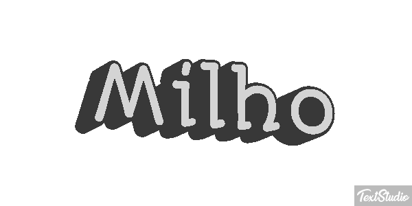 Milho Efecto de texto
