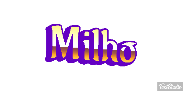 Milho Efecto de texto