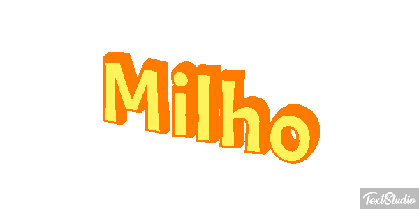 Milho Efecto de texto