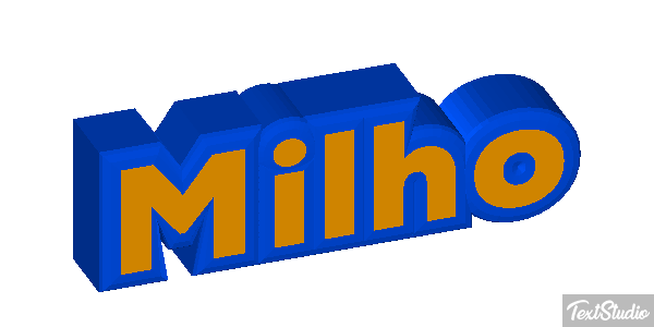 Milho Efecto de texto