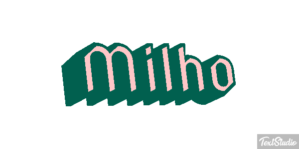 Milho Efecto de texto