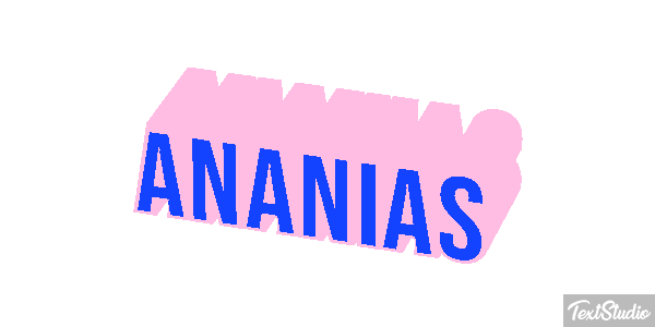 Ananias Efekt tekstowy