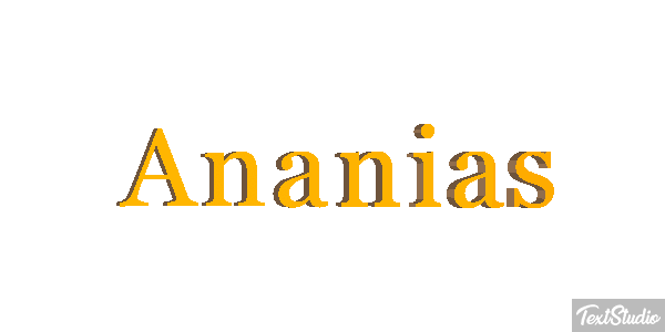 Ananias Efekt tekstowy