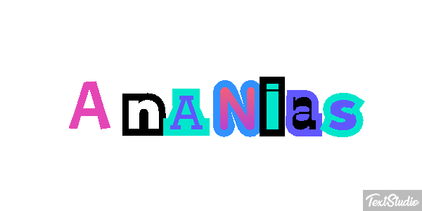 Ananias Efekt tekstowy