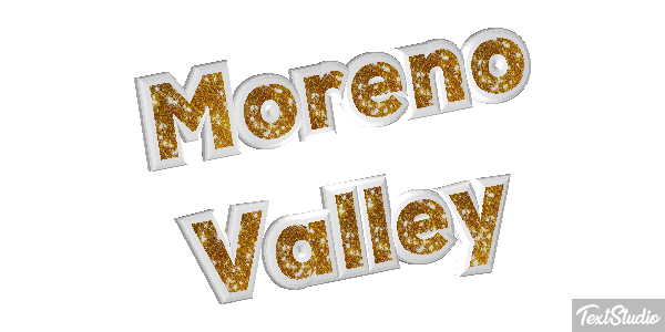 Moreno Valley Tekst effect