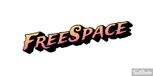 FreeSpace Text effect