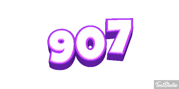 907 Tekst effect