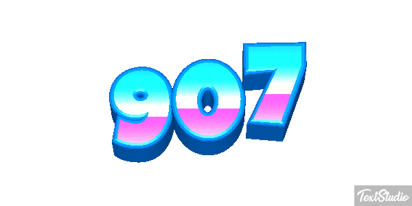 907 Tekst effect