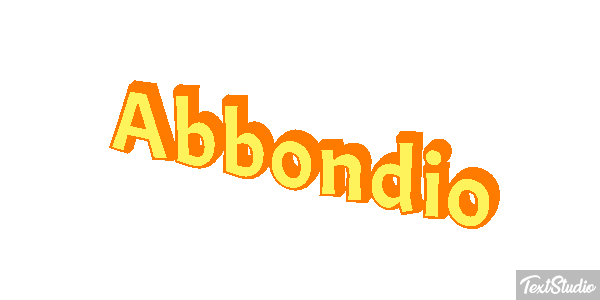 Abbondio Effet de texte