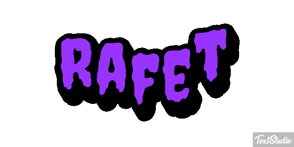 Rafet Effetto testo