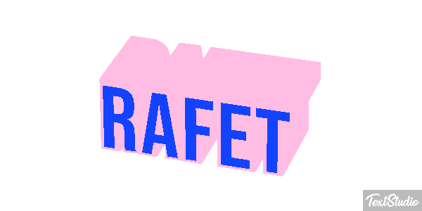 Rafet Effetto testo