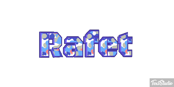 Rafet Effetto testo