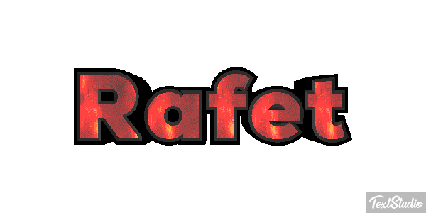 Rafet Effetto testo