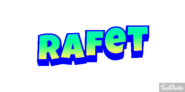 Rafet Effetto testo