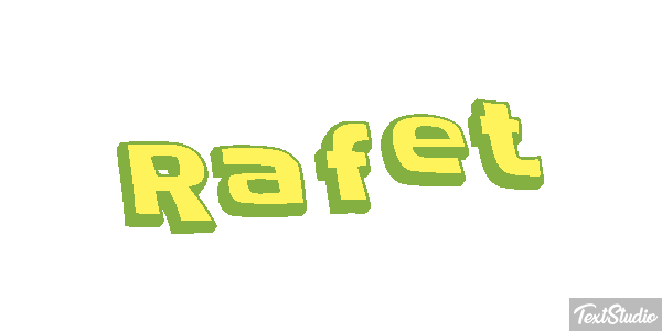 Rafet Effetto testo
