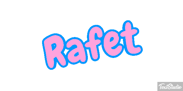 Rafet Effetto testo