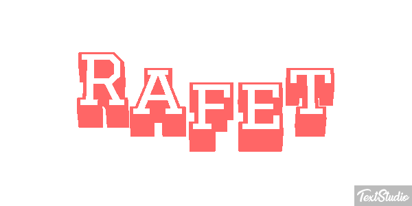 Rafet Effetto testo
