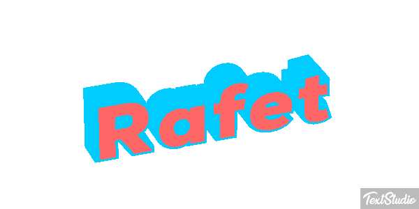 Rafet Effetto testo