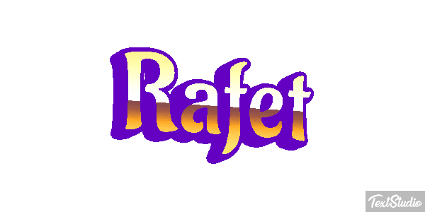 Rafet Effetto testo