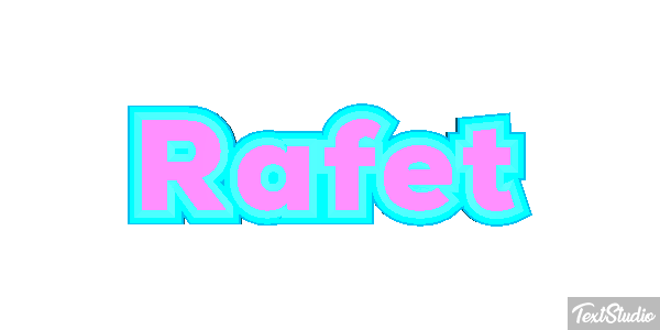 Rafet Effetto testo