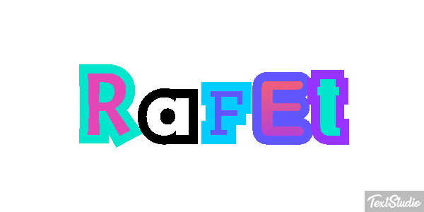 Rafet Effetto testo