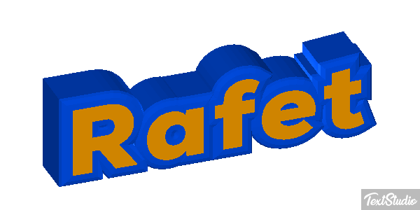Rafet Effetto testo