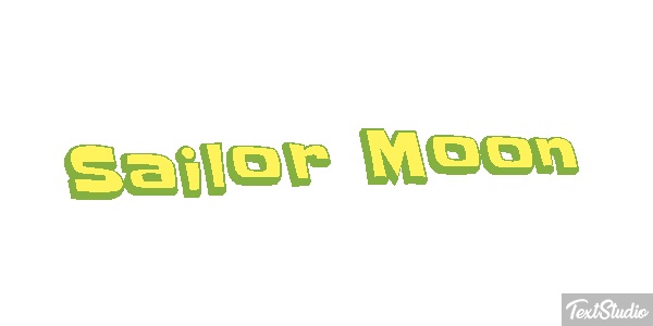 Sailor Moon Texteffekt