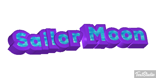 Sailor Moon Texteffekt