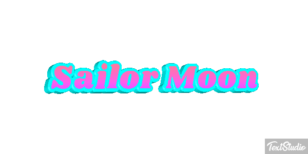 Sailor Moon Texteffekt
