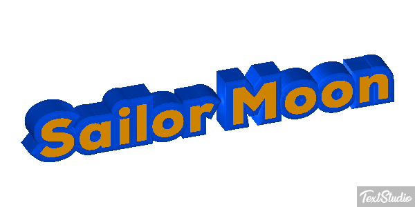 Sailor Moon Texteffekt