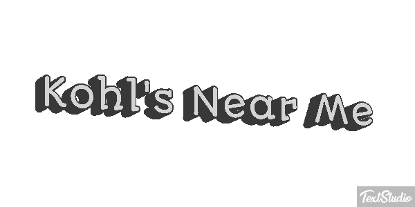 Kohl's Near Me Effet de texte