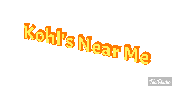 Kohl's Near Me Effet de texte